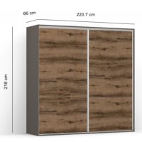 DRESSING LEX 221-218-66 D GRI/DMON